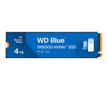 Dysk wewnętrzny WD 4TB M.2 PCIe Gen4 NVMe Blue SN5000 5500 MB/s